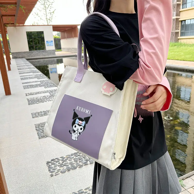 2024 Kawaii Sanrio Miniso Anime Kuromi My Melody Fashion Crossbody Bag Girl Heart Cute Cartoon Canvas Bag Tide Gift for Kids
2024 Kawaii Sanrio Miniso Anime Kuromi My Melody Fashion Crossbody Bag Girl Heart Cute Cartoon Canvas Bag Tide Gift for Kids