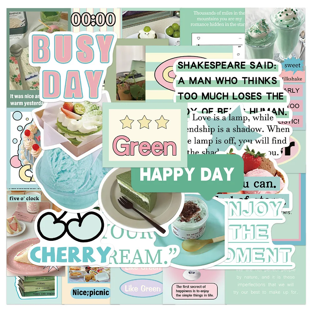 15/30PCS Green Cartoon INS Style Cartoon Stickers DIY Decoration PVC Waterproof Skateboard Notebook Graffiti Toys
15/30PCS Green Cartoon INS Style Cartoon Stickers DIY Decoration PVC Waterproof Skateboard Notebook Graffiti Toys