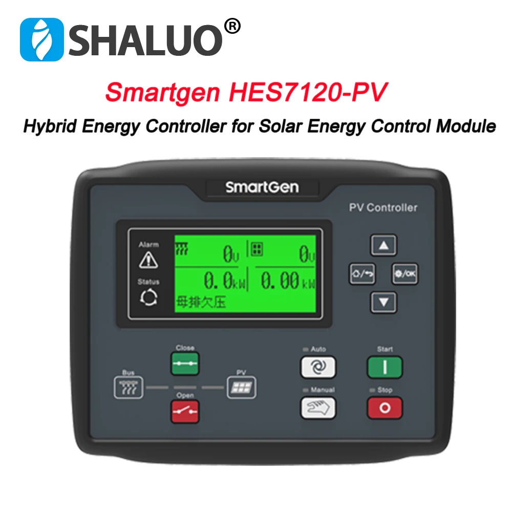 Smartgen HES7120-PV гибридная панель управления энергией для модуля управления солнечной энергией с инвертором PV-генератором, запасные части
Smartgen HES7120-PV гибридная панель управления энергией для модуля управления солнечной энергией с инвертором PV-генератором, запасные части