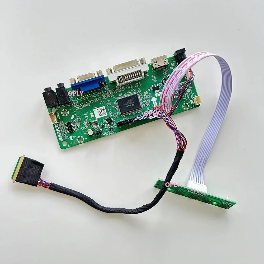 VGA HDMI-compatible DVI controller board for LP171WP9-TLB1 LP171WP9-TLB2 LP171WP9-TLB3 1440X900 LCD panel 17.1" screen diy Auido
VGA HDMI-compatible DVI controller board for LP171WP9-TLB1 LP171WP9-TLB2 LP171WP9-TLB3 1440X900 LCD panel 17.1" screen diy Auido