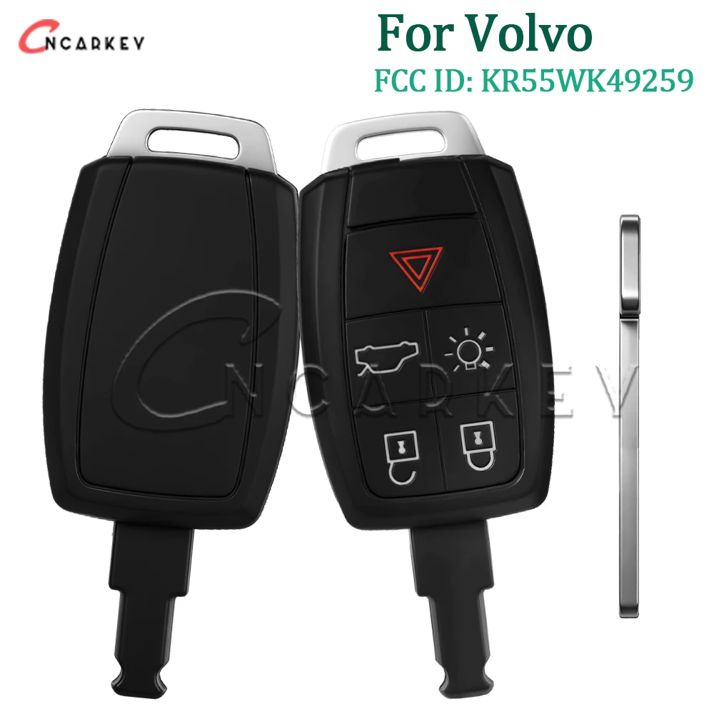 Car Remote Key Fob Shell Cover for Volvo C30 C70 V50 S40 2007 2008 2009 2010 KR55WK49259 5 Buttons Insert Key Case Housing
Car Remote Key Fob Shell Cover for Volvo C30 C70 V50 S40 2007 2008 2009 2010 KR55WK49259 5 Buttons Insert Key Case Housing