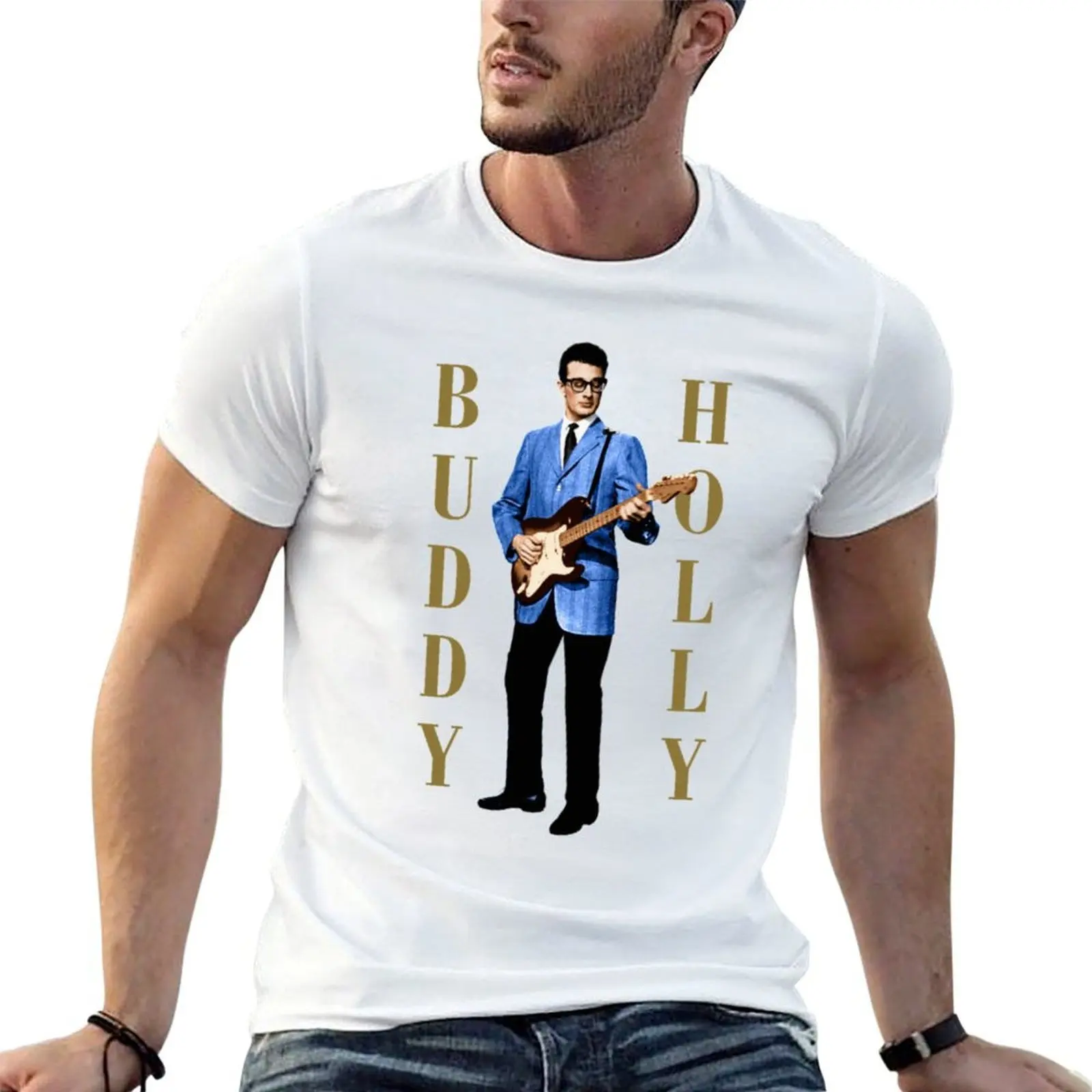 Buddy Holly Oh Boy T-Shirt funny t shirts man g man t shirts for men anime tshirt T-shirt
Buddy Holly Oh Boy T-Shirt funny t shirts man g man t shirts for men anime tshirt T-shirt