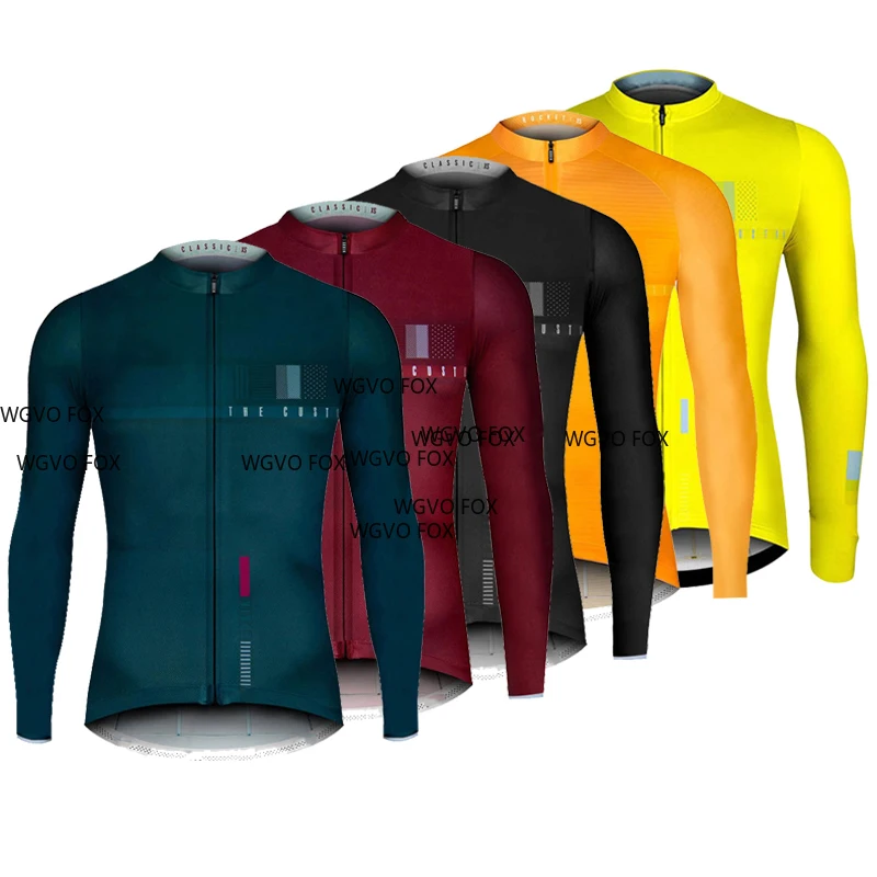 New 2025 Team Mens Long Sleeve Cycling Jerseys Wave Point Bike Clothing Shirts MTB Quick Dry Bicycle Wear Ropa Ciclismo Hombre
New 2025 Team Mens Long Sleeve Cycling Jerseys Wave Point Bike Clothing Shirts MTB Quick Dry Bicycle Wear Ropa Ciclismo Hombre