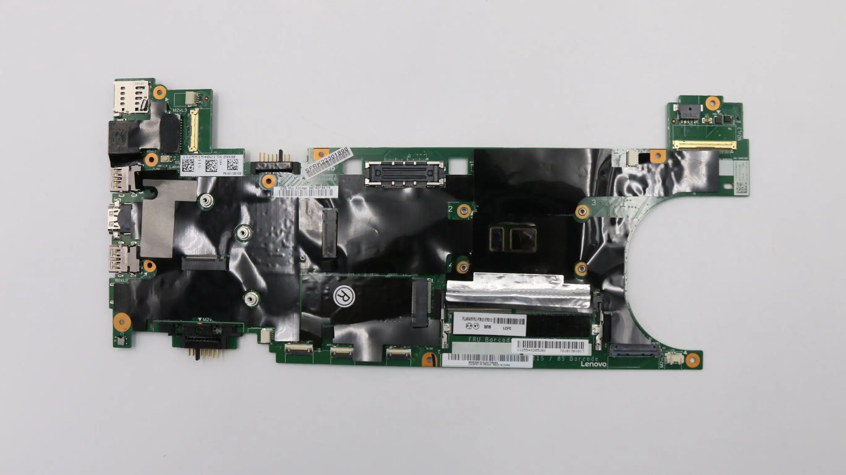 01ER312 For Lenovo ThinkPad T470s Laptop Motherboard 4GB RAM i5-6300 Processor 100% Full Tested
01ER312 For Lenovo ThinkPad T470s Laptop Motherboard 4GB RAM i5-6300 Processor 100% Full Tested