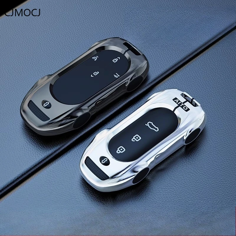 Premium Zinc Alloy Key Cover Case for AITO M8/M5/New M7 Refresh/Ultra - Luxury Key Fob Protector Keychain
Premium Zinc Alloy Key Cover Case for AITO M8/M5/New M7 Refresh/Ultra - Luxury Key Fob Protector Keychain