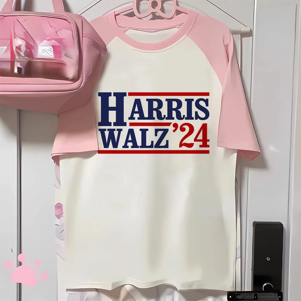 Harris Walz t shirt women anime casual wear soft fabric t-shirts girl manga funny Japanese clothing
Harris Walz t shirt women anime casual wear soft fabric t-shirts girl manga funny Japanese clothing