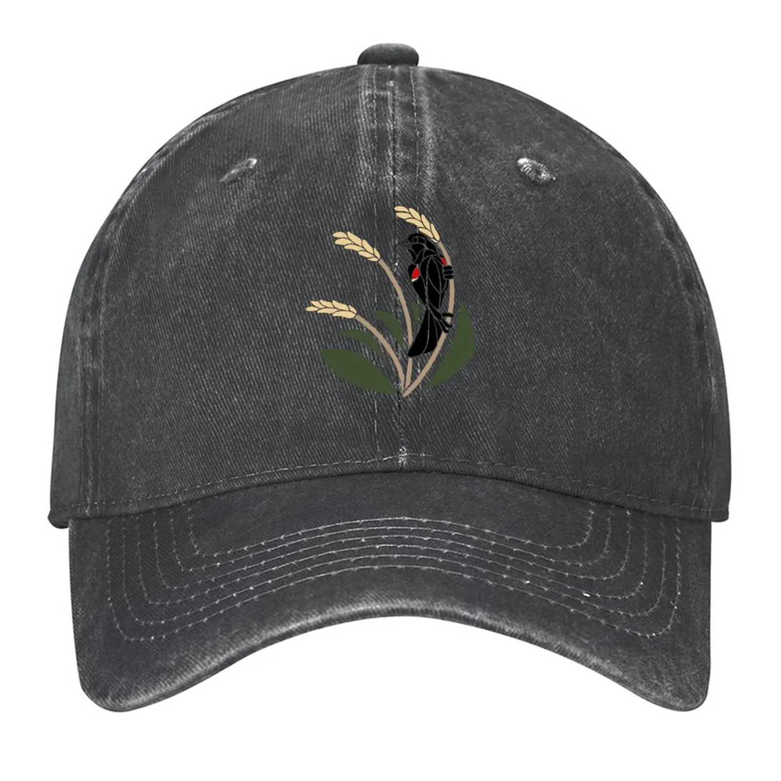 Red-winged Blackbird with Grain Baseball Cap Sunhat Beach Bag Hat Luxury Brand Snap Back Hat For Men Women's
Red-winged Blackbird with Grain Baseball Cap Sunhat Beach Bag Hat Luxury Brand Snap Back Hat For Men Women's