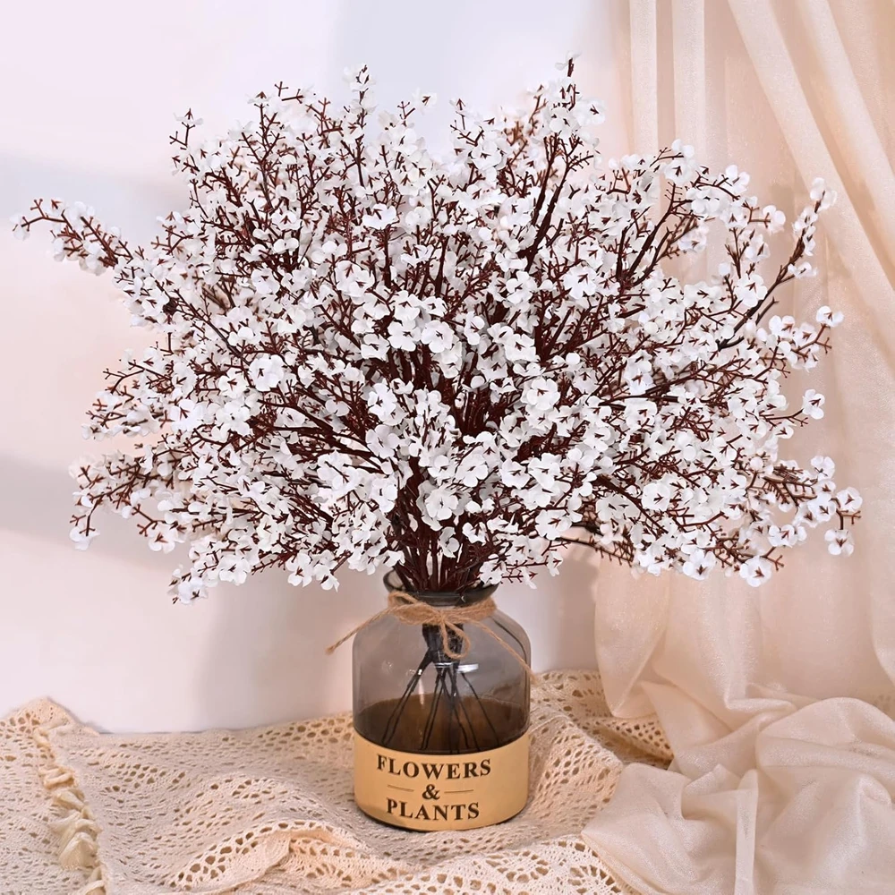 20Pcs Cherry Blossoms Gypsophila Artificial Flowers Fake Plant DIY Festival Wedding Bouquet Vases Home Room Yard Garden Decorati
20Pcs Cherry Blossoms Gypsophila Artificial Flowers Fake Plant DIY Festival Wedding Bouquet Vases Home Room Yard Garden Decorati