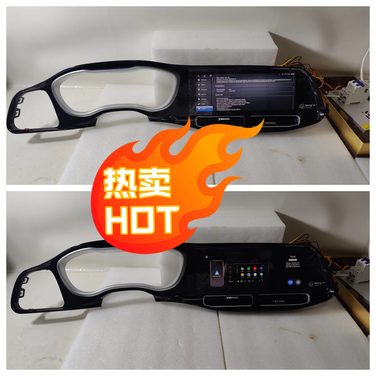 12.3" For Dodge Challenger SRT Hellcat 2015-2023 Charger 2011+ Android 13 Car Radio Player GPS Navigation Auto Stereo Multimedia
12.3" For Dodge Challenger SRT Hellcat 2015-2023 Charger 2011+ Android 13 Car Radio Player GPS Navigation Auto Stereo Multimedia