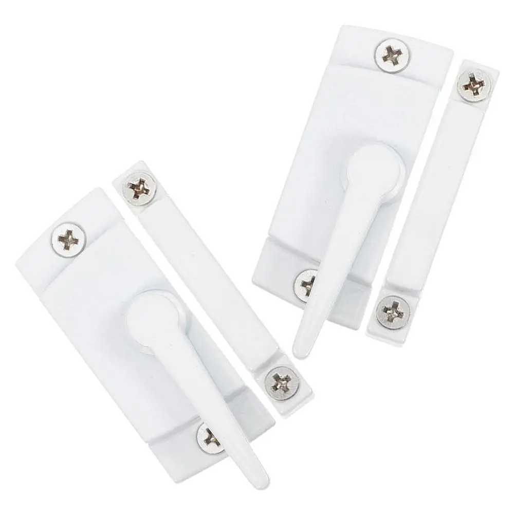 2 Sets Crescent Lock Accessories White Center Hole Left Flat Base Zinc Alloy Sliding Window Locks Vinyl Storm Door Latch
2 Sets Crescent Lock Accessories White Center Hole Left Flat Base Zinc Alloy Sliding Window Locks Vinyl Storm Door Latch