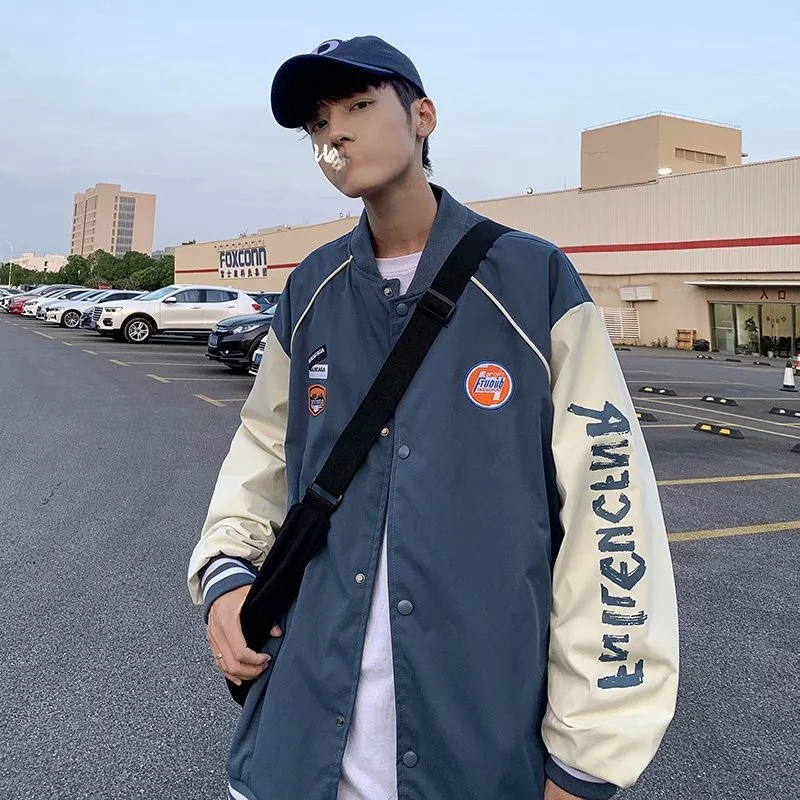 Men's Casual Baseball Jaet Coat Trendy Loose Faion American Sle Fall Winter Large Size 250 Pou New Korean Version
Men's Casual Baseball Jaet Coat Trendy Loose Faion American Sle Fall Winter Large Size 250 Pou New Korean Version