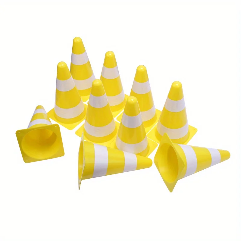 23cm Reflective Traffic Cones Mini Plastic Safety Road Parking Cones Soccer Agility Training Cones
23cm Reflective Traffic Cones Mini Plastic Safety Road Parking Cones Soccer Agility Training Cones