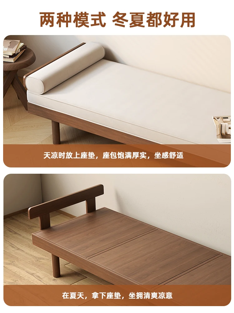 Japanese-style armless solid wood sofa full solid wood wabi-**** wind living room small apartment winter and summer dual-purpose
Japanese-style armless solid wood sofa full solid wood wabi-**** wind living room small apartment winter and summer dual-purpose