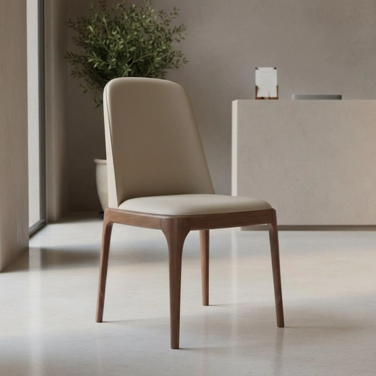 Nordic Design Leather Chair Italian Design Home Furniture for Restaurant, Kitchen
Nordic Design Leather Chair Italian Design Home Furniture for Restaurant, Kitchen