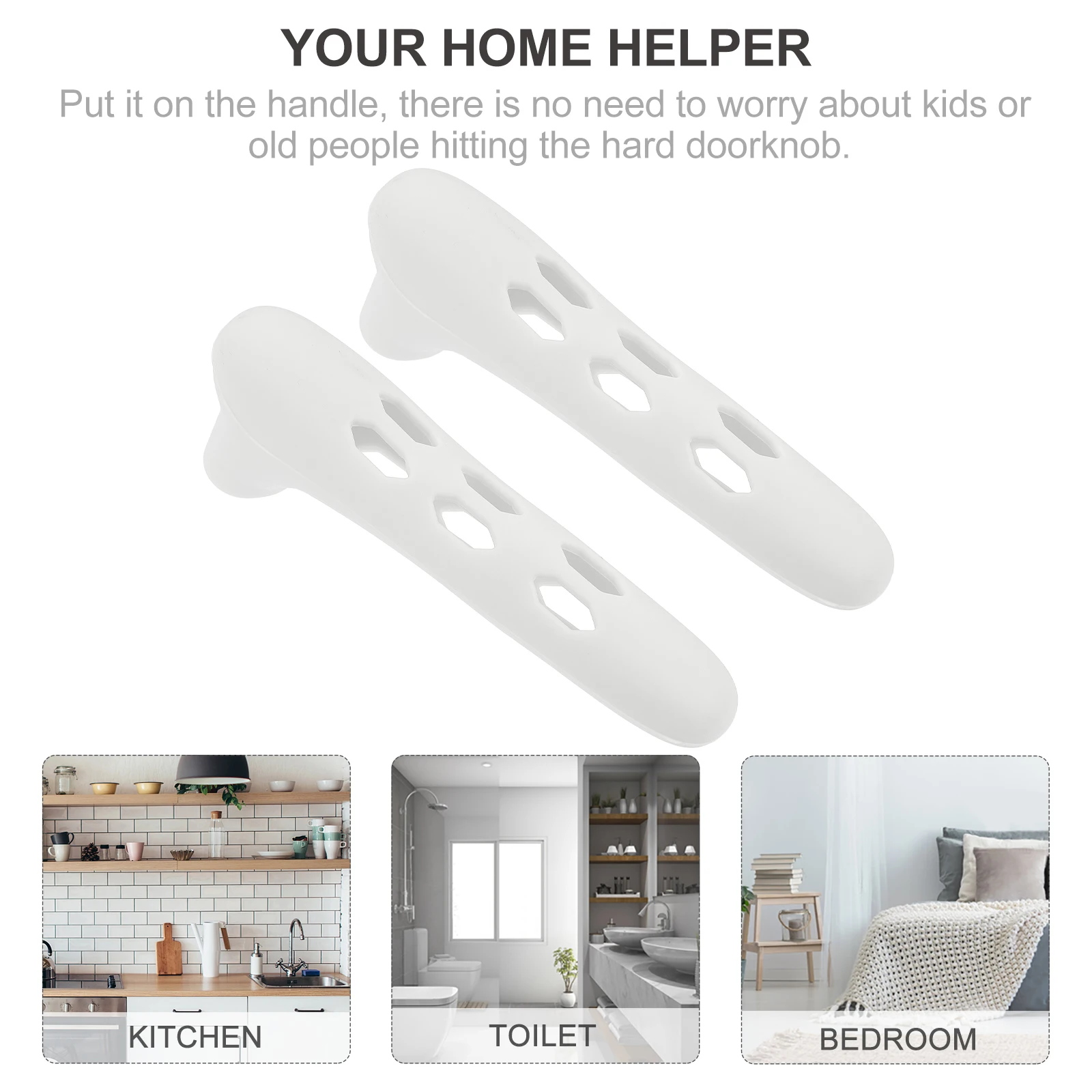 2pcs Door Handle Protective Covers Silicone Skid-Proof Anti-Collision Wall Protector For Baby Room Waterproof Quick-Dry
2pcs Door Handle Protective Covers Silicone Skid-Proof Anti-Collision Wall Protector For Baby Room Waterproof Quick-Dry