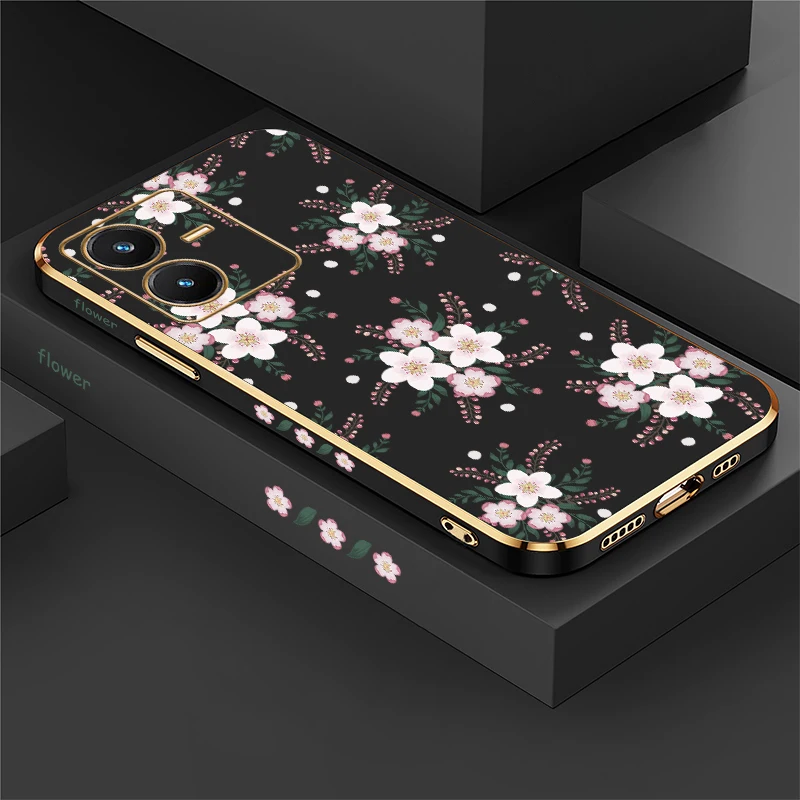 Модный чехол для телефона с цветочным рисунком для Vivo S10E S1 Pro S18 S12 S17 Pro S16E S15E, защитный мягкий противоударный силиконовый чехол с покрытием
Модный чехол для телефона с цветочным рисунком для Vivo S10E S1 Pro S18 S12 S17 Pro S16E S15E, защитный мягкий противоударный силиконовый чехол с покрытием