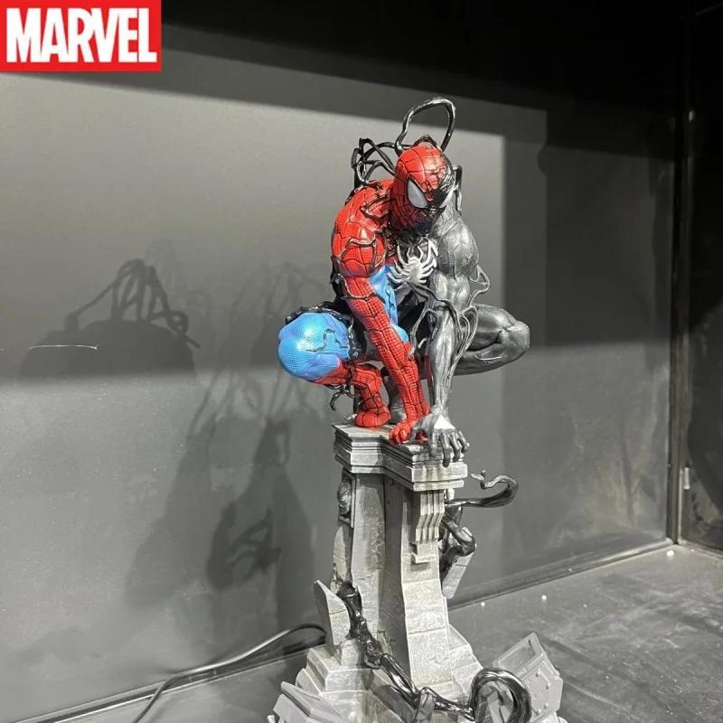 Anime Spider-Man And Venom Action Figures Symbiote Gk With Light Desk Decoration Super Cool Boy Toy Christmas Gift Choice
Anime Spider-Man And Venom Action Figures Symbiote Gk With Light Desk Decoration Super Cool Boy Toy Christmas Gift Choice