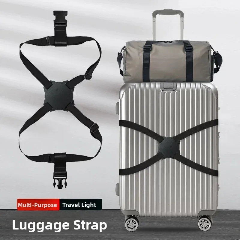 Elastic Security Strap for Luggage Bag Travel Suitcase Baggage Harness Cross Packing Tie down Strap for Checked Baggage
Elastic Security Strap for Luggage Bag Travel Suitcase Baggage Harness Cross Packing Tie down Strap for Checked Baggage