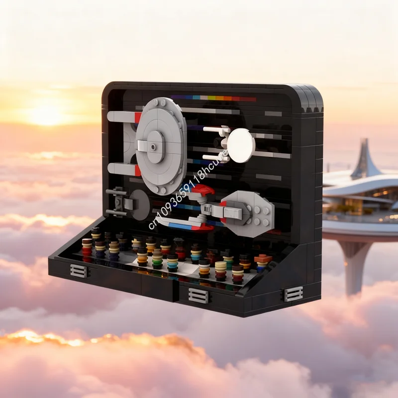 597pcs MOC Star Trek The Enterprise Collection Model Building Blocks Assemble DIY Christmas Gift Creative Toys Education Kids
597pcs MOC Star Trek The Enterprise Collection Model Building Blocks Assemble DIY Christmas Gift Creative Toys Education Kids