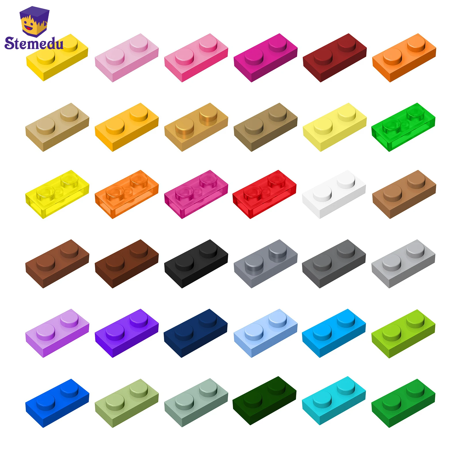 50PCS MOC Assembles Particles Plate 1 X 2 Thin Bricks Compatible with 3023 6225 DIY Building Blocks Particle Kid Puzzle Toy Gift
50PCS MOC Assembles Particles Plate 1 X 2 Thin Bricks Compatible with 3023 6225 DIY Building Blocks Particle Kid Puzzle Toy Gift