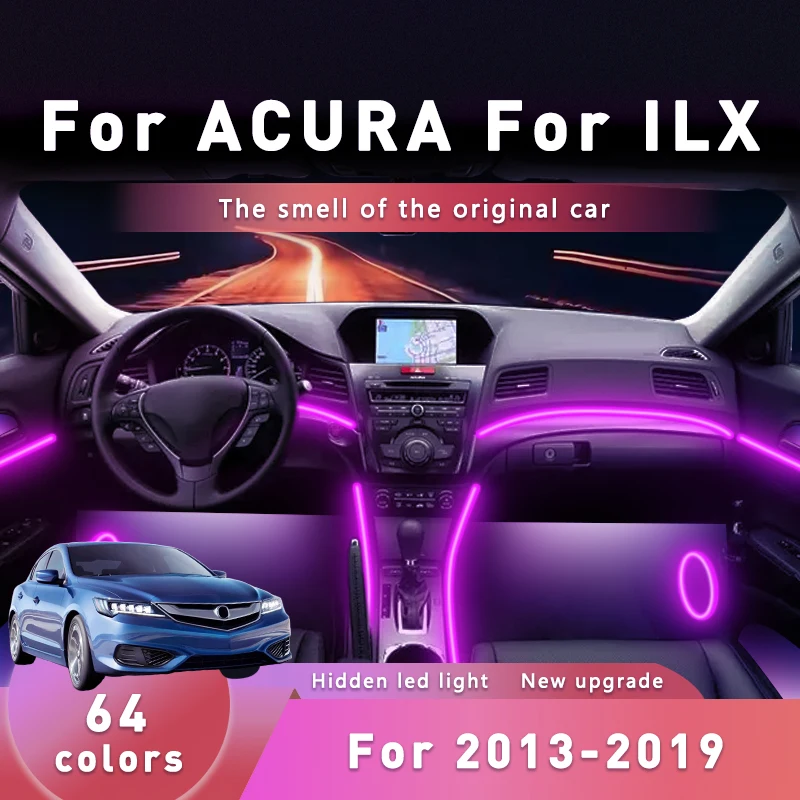 FILIPLI For ACURA ILX For 2013-2019 Car Interior Acrylic Light Multi Color Car Mood Atmosphere Decoration Light Easy To Install
FILIPLI For ACURA ILX For 2013-2019 Car Interior Acrylic Light Multi Color Car Mood Atmosphere Decoration Light Easy To Install