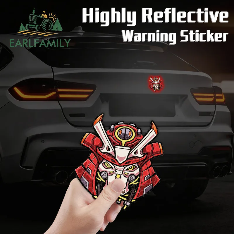 EARLFAMILY Samurai Mask Reflective Car Sticker Scratch-Proof Motorcycle Bumper Windows Laptop Decal Waterproof Decoration
EARLFAMILY Samurai Mask Reflective Car Sticker Scratch-Proof Motorcycle Bumper Windows Laptop Decal Waterproof Decoration