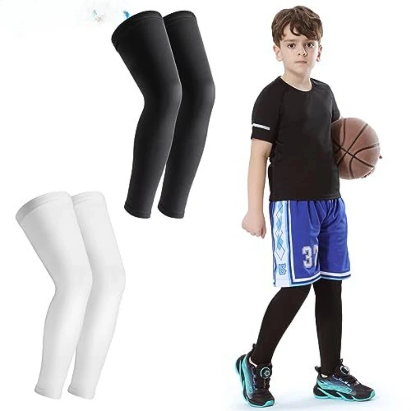 1Pair Long Compression Leg Sleeves for Kids, Comfortable Non-Slip UV Protection Brace Support for Basketball Running Cycling
1Pair Long Compression Leg Sleeves for Kids, Comfortable Non-Slip UV Protection Brace Support for Basketball Running Cycling