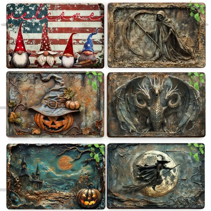 Vintage Metal Tin Signs Decor Retro Halloween Christmas Posters 2D Flat Printing Home Yard Garden Decor Room Decoration Bar
Vintage Metal Tin Signs Decor Retro Halloween Christmas Posters 2D Flat Printing Home Yard Garden Decor Room Decoration Bar