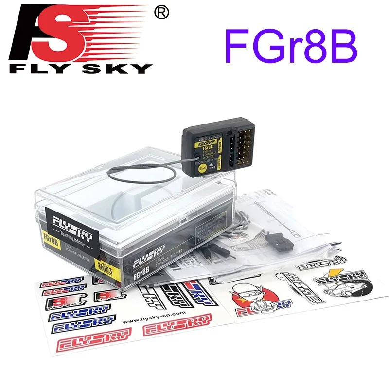 FLYSKY FGR8B 2,4 ГГц 8-канальный приемник PWM/PPM/i-bus выход для передатчиков AFHDS3 RF модули PL18/NB4/NB4 Lite/FRM302 NB4 PRO
FLYSKY FGR8B 2,4 ГГц 8-канальный приемник PWM/PPM/i-bus выход для передатчиков AFHDS3 RF модули PL18/NB4/NB4 Lite/FRM302 NB4 PRO
