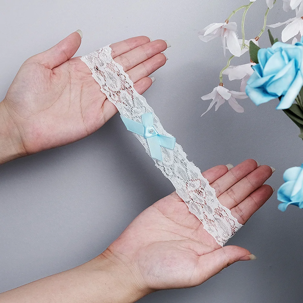 2Pcs Bride Garters Lace Bowknot Wedding Bridal Thigh Bands Elastic Lightweight Leg Bands Decoration Belts,blue ,Bride Leg
2Pcs Bride Garters Lace Bowknot Wedding Bridal Thigh Bands Elastic Lightweight Leg Bands Decoration Belts,blue ,Bride Leg