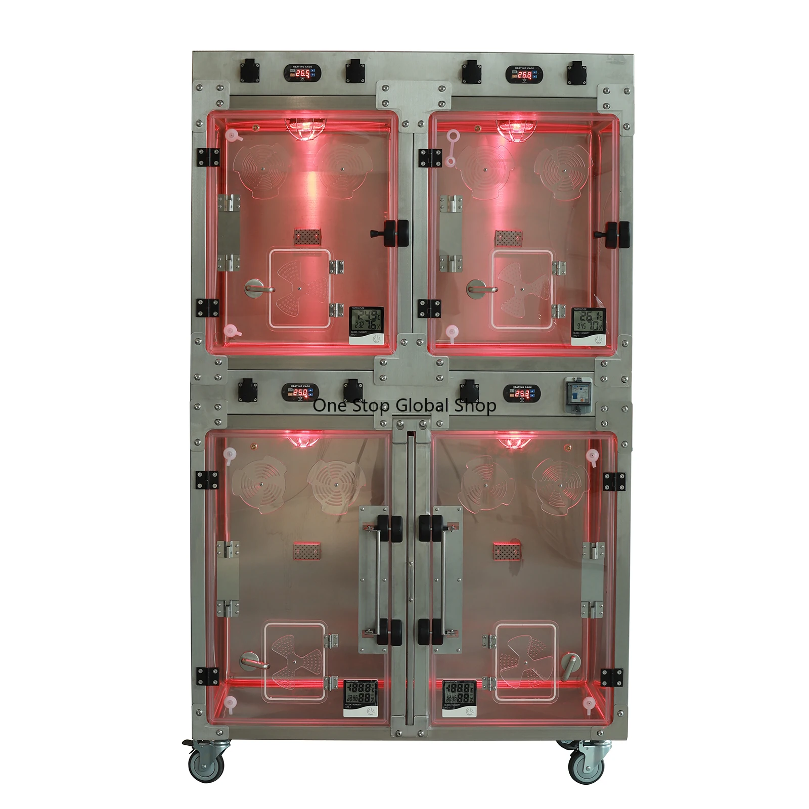 Hot Sale Customizable Stainless Steel 4 Door Hospital Cage Pet Clinic Therapy Cages Vet Cage
Hot Sale Customizable Stainless Steel 4 Door Hospital Cage Pet Clinic Therapy Cages Vet Cage