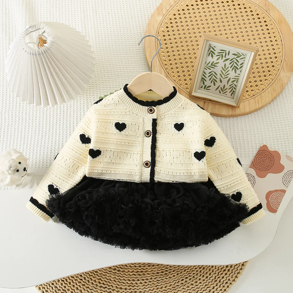 Girls Knitted Clothes Sets Spring Autumn Children Woolen Jersey Sweaters Tops Skirts Princess Dress Suit For Baby Outfits Kids 7
Girls Knitted Clothes Sets Spring Autumn Children Woolen Jersey Sweaters Tops Skirts Princess Dress Suit For Baby Outfits Kids 7