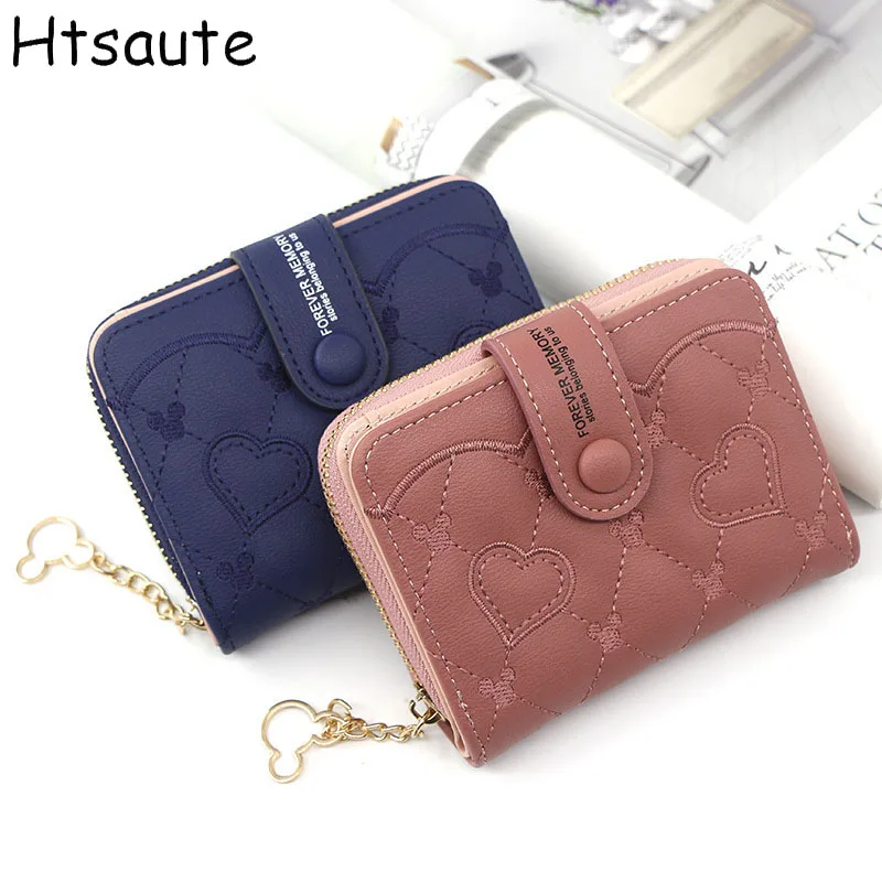 Heart Printed Fashion Women Coin Purse Leather Solid Color Vintage Short Wallet Heart Hasp Ladies Girls Card Holder Clutch Bag
Heart Printed Fashion Women Coin Purse Leather Solid Color Vintage Short Wallet Heart Hasp Ladies Girls Card Holder Clutch Bag