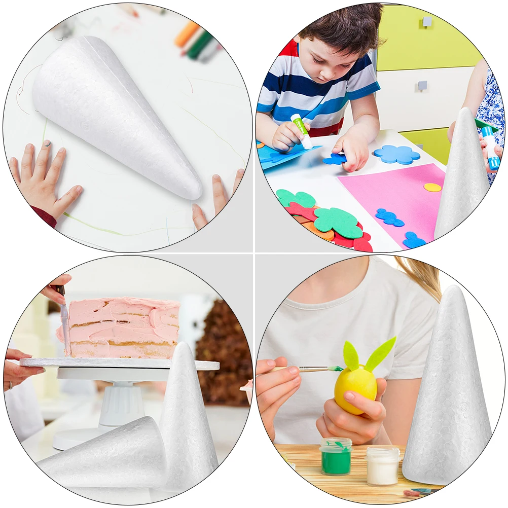 20 Pcs Christmas naments Material DIY Foam Tree Cone Xmas Craft Supplies Kids Art Project Decorations Safe Smooth Surface Easy
20 Pcs Christmas naments Material DIY Foam Tree Cone Xmas Craft Supplies Kids Art Project Decorations Safe Smooth Surface Easy