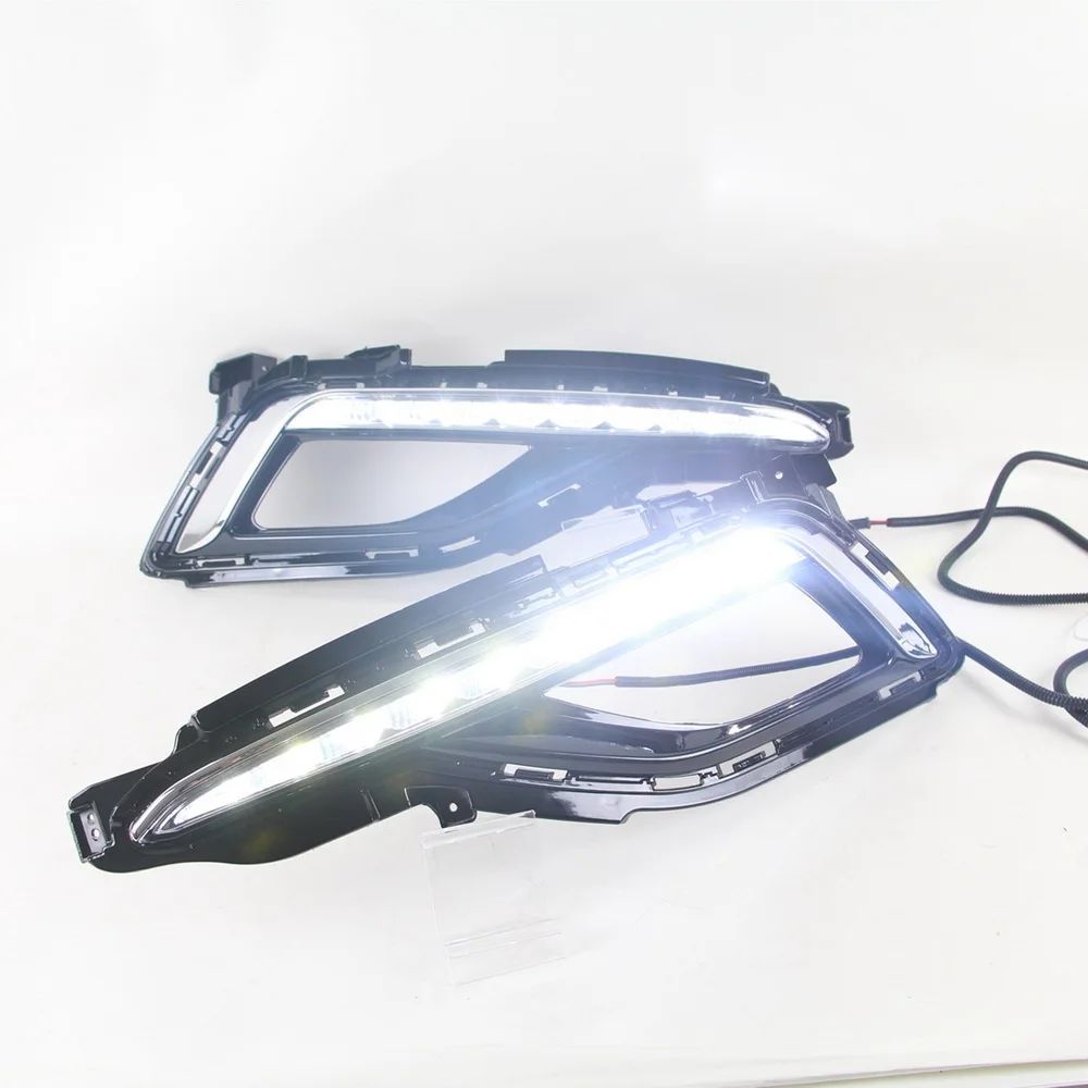 Дневные ходовые огни July King для Hyundai Sonata 9-го поколения 2014-2016, 6000K LED DRL для переднего бампера с рамкой
Дневные ходовые огни July King для Hyundai Sonata 9-го поколения 2014-2016, 6000K LED DRL для переднего бампера с рамкой