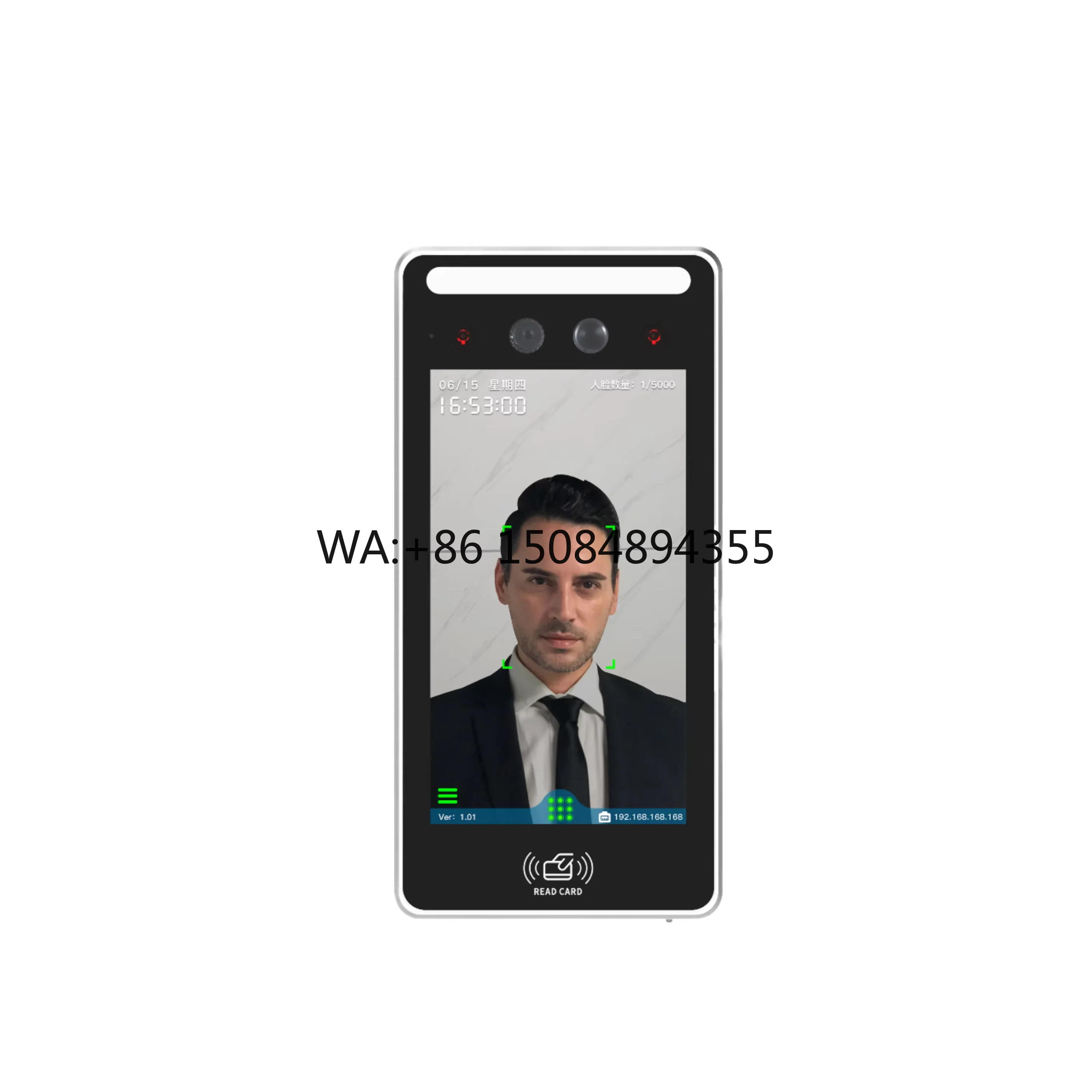 8-Inch Dynamic Biometric Access Control System Night Vision RFID Door Access Turnstile Gate Smart Lock TCP/IP Front Door
8-Inch Dynamic Biometric Access Control System Night Vision RFID Door Access Turnstile Gate Smart Lock TCP/IP Front Door