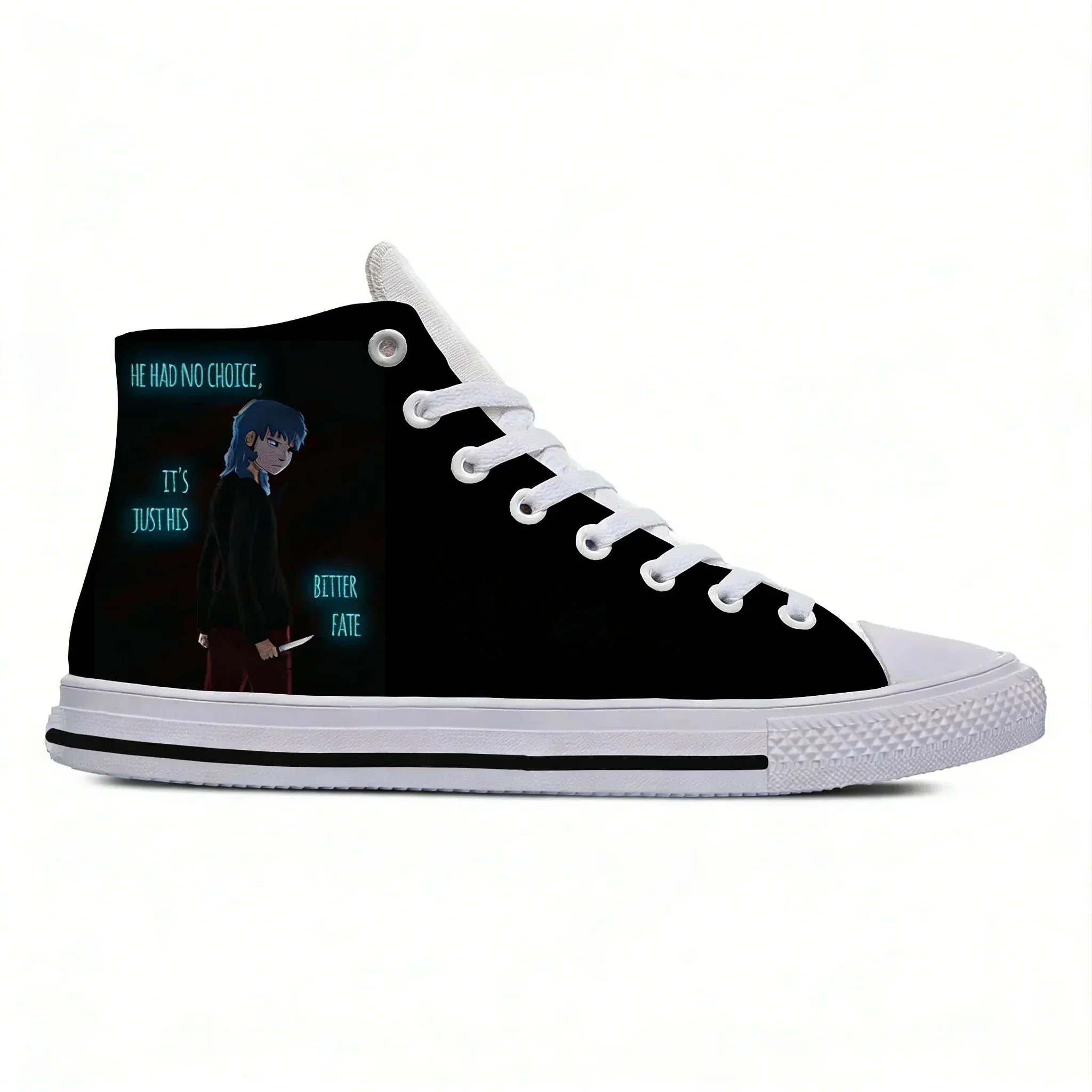 Hot Summer Game Sally Face Novelty Design Harajuku High Top Latest Canvas Shoes Men Women Casual Sneakers Classic Board Shoes
Hot Summer Game Sally Face Novelty Design Harajuku High Top Latest Canvas Shoes Men Women Casual Sneakers Classic Board Shoes