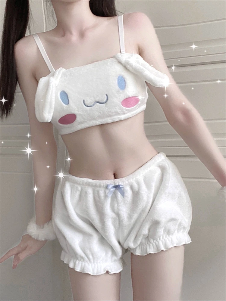 Женское сексуальное нижнее белье Cinnamoroll Косплей костюмы нижнее белье костюм косплей дворец служанка Горячая комбинация Униформа эротическая ролевая игра
Женское сексуальное нижнее белье Cinnamoroll Косплей костюмы нижнее белье костюм косплей дворец служанка Горячая комбинация Униформа эротическая ролевая игра