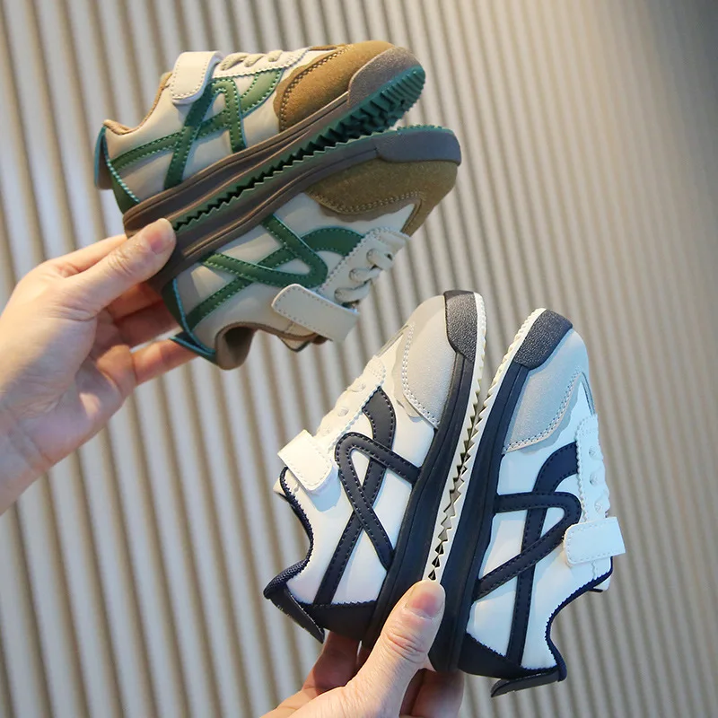 Children Casual Shoes Fashionable New Style Breathable Boys Soft Shoes Comfortable Baby Shoes Spring Autumn Leisure Plimsolls
Children Casual Shoes Fashionable New Style Breathable Boys Soft Shoes Comfortable Baby Shoes Spring Autumn Leisure Plimsolls