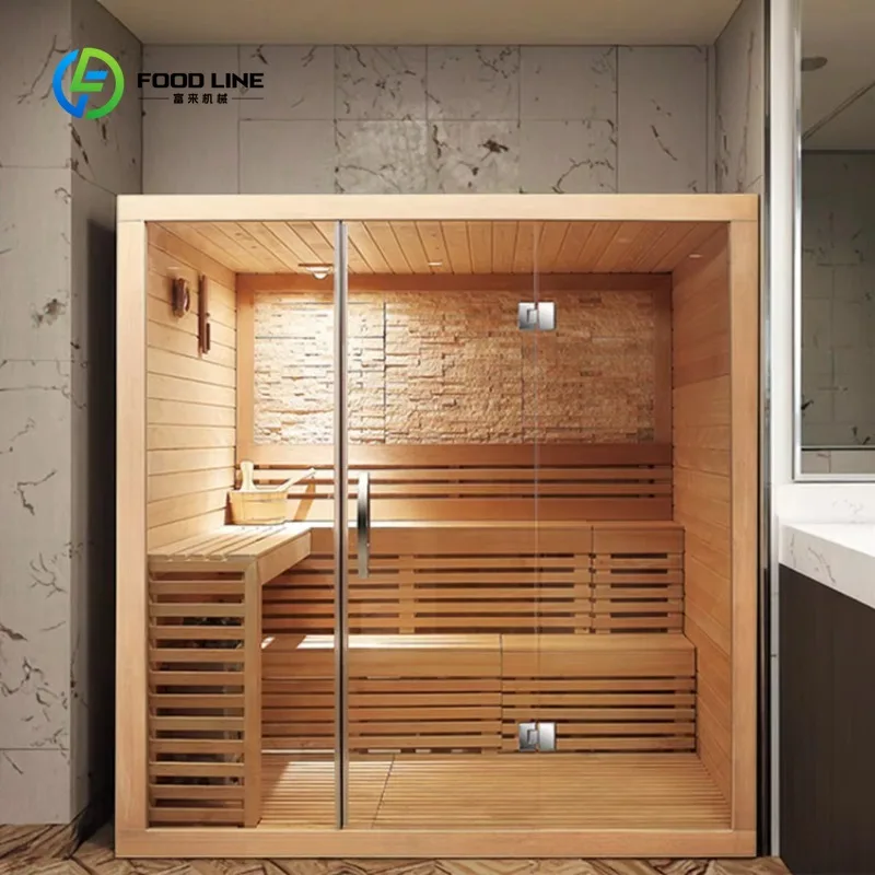 Customized Modern Electric Solid Wood Sauna Room Finnish Spa Cabin for 2-4 People Sauna Room
Customized Modern Electric Solid Wood Sauna Room Finnish Spa Cabin for 2-4 People Sauna Room