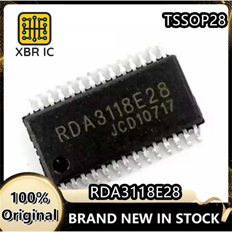 (15/40 pieces) RDA3118E28 RDA3118 sound chip TSSOP28 new original authentic spot fast delivery
(15/40 pieces) RDA3118E28 RDA3118 sound chip TSSOP28 new original authentic spot fast delivery