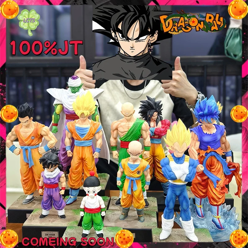 IN STOCK JT toys Dragon Ball Anime Figures Son Gohan Figure Z Warrior Series Trunks Vegeta PVC Statue Model Ornament Gift Toys
IN STOCK JT toys Dragon Ball Anime Figures Son Gohan Figure Z Warrior Series Trunks Vegeta PVC Statue Model Ornament Gift Toys