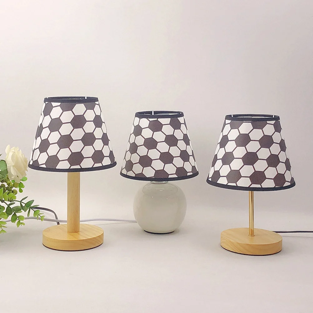 Small Drum Lampshade E14 Light Socket Ceiling Lamp Shade Soccer Pattern Indoor Light Cover for Bedroom Study Home Decoration
Small Drum Lampshade E14 Light Socket Ceiling Lamp Shade Soccer Pattern Indoor Light Cover for Bedroom Study Home Decoration