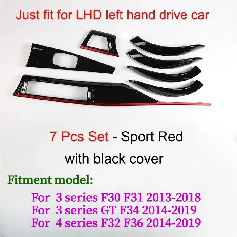3 4 series 3GT F30 F31 F32 F34 F36 Replacement Car Interior Trims Dashboard Door Cover 1 pcs 2 pcs 7pcs BMW
3 4 series 3GT F30 F31 F32 F34 F36 Replacement Car Interior Trims Dashboard Door Cover 1 pcs 2 pcs 7pcs BMW