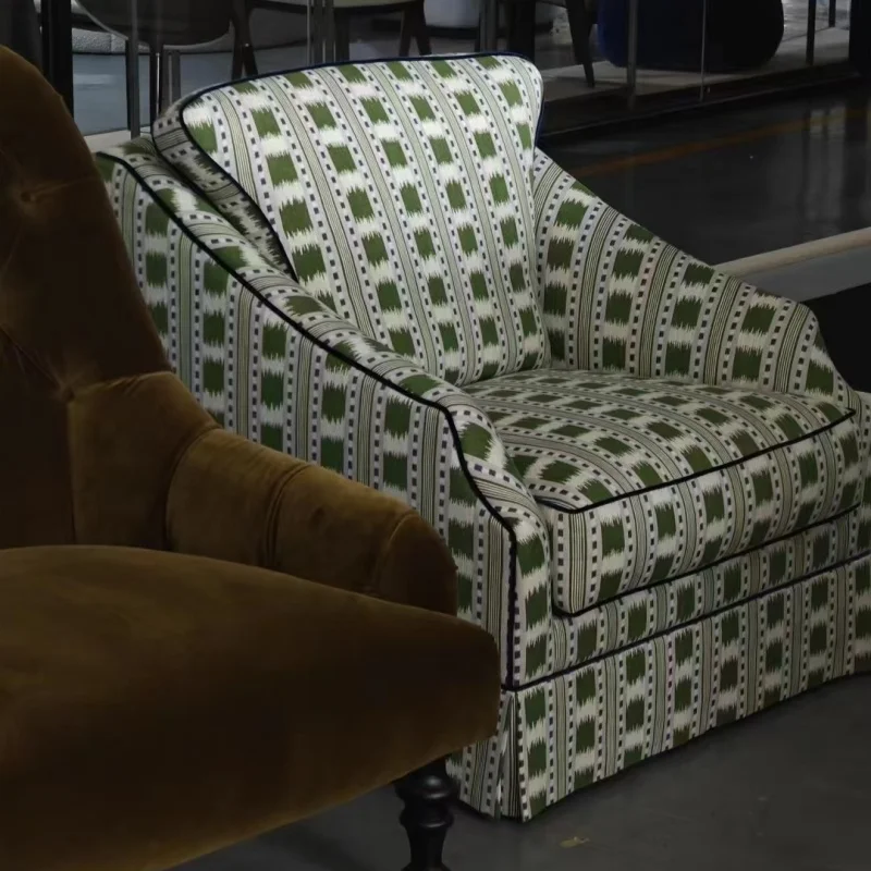 Тканевый диван во французском стиле ретро, маленькая квартира, гостиная, спальня, проживание в семье, одноместное кресло для отдыха, диван, подходит для внутреннего использования
Тканевый диван во французском стиле ретро, маленькая квартира, гостиная, спальня, проживание в семье, одноместное кресло для отдыха, диван, подходит для внутреннего использования