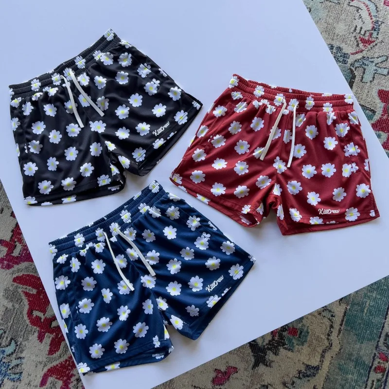 Men's and Women's Classic DAISY Printed SHORTS Drawstring Pocket SHORTS Quarter Gym Loose Breathable Quick Drying Shorts
Men's and Women's Classic DAISY Printed SHORTS Drawstring Pocket SHORTS Quarter Gym Loose Breathable Quick Drying Shorts