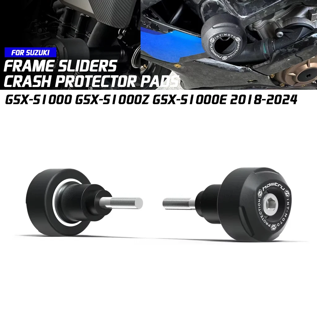 Suitable for Suzuki GSX-S1000 GSX-S1000Z GSX-S1000E 2018-2024 off-road motorcycle frame fork axle anti-skid protector crash pad
Suitable for Suzuki GSX-S1000 GSX-S1000Z GSX-S1000E 2018-2024 off-road motorcycle frame fork axle anti-skid protector crash pad