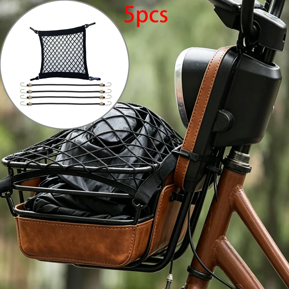 5Pcs Bicycle Storage Basket Anti-Loss Net Cycling Strap Rope Bicycle Luggage Strap Portable Luggage Binding Rope Portable Luggage Binding Rope
5Pcs Bicycle Storage Basket Anti-Loss Net Cycling Strap Rope Bicycle Luggage Strap Portable Luggage Binding Rope Portable Luggage Binding Rope