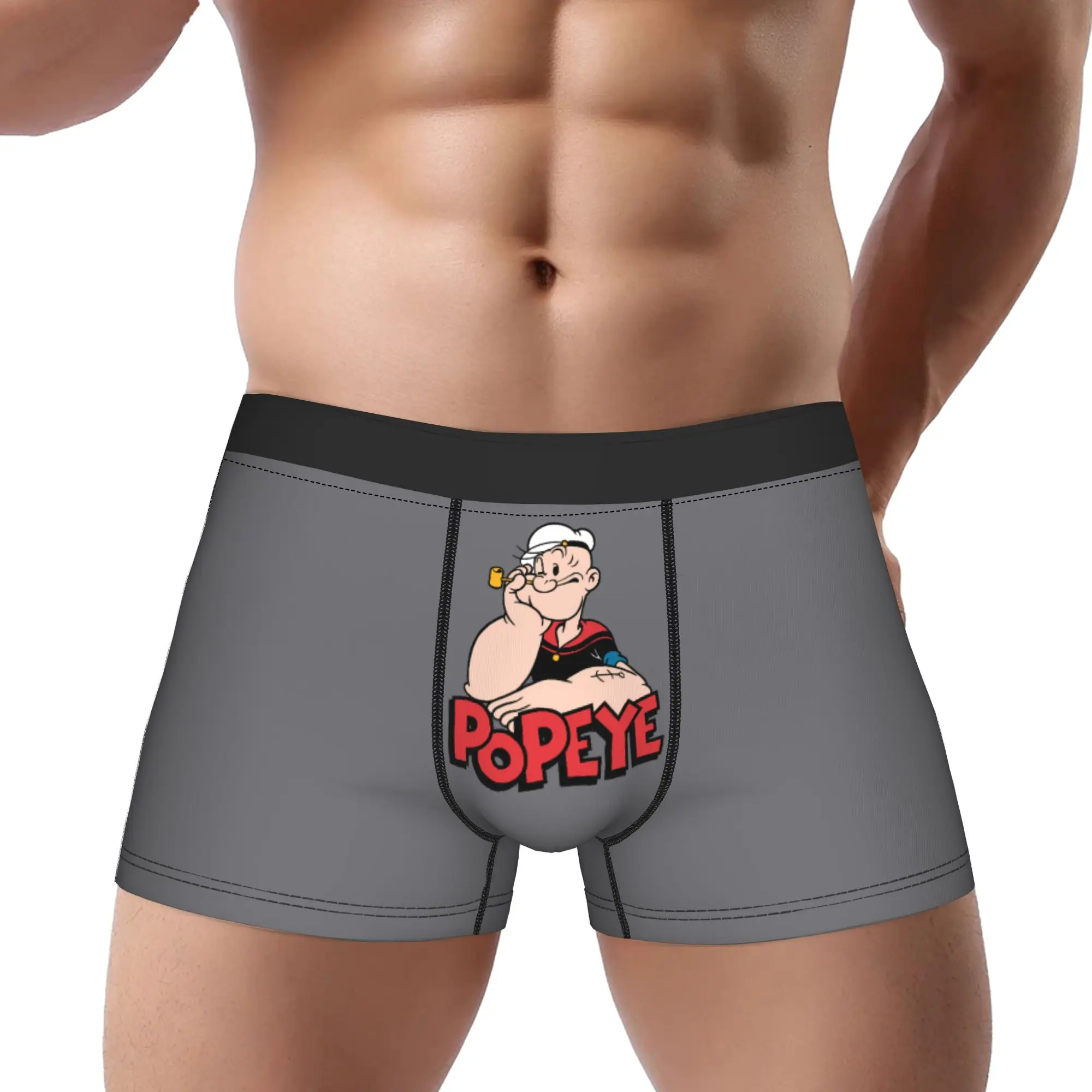 Popeye Sailor Underwear Man Polyester Boxer Briefs Underpants Printed
Popeye Sailor Underwear Man Polyester Boxer Briefs Underpants Printed