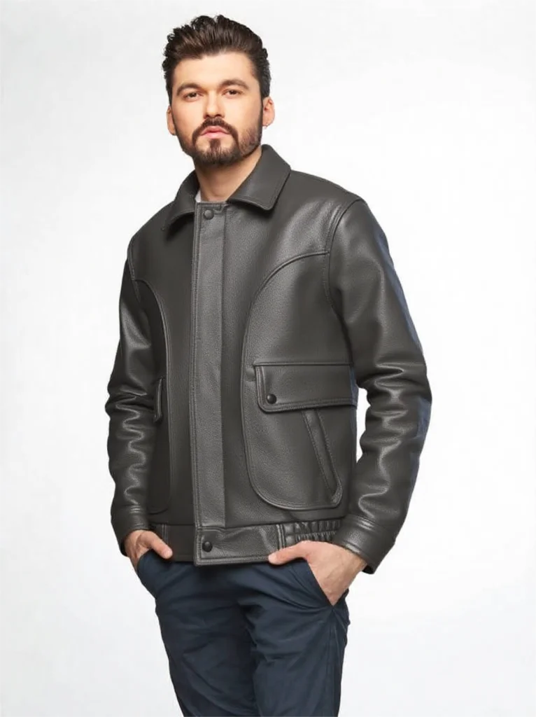 Dark Green Winter Leather Jacket Men Casual Style Plus Size 5XL Genuine Natural Thick Cowhide Turn-Down Collar Loose Coat
Dark Green Winter Leather Jacket Men Casual Style Plus Size 5XL Genuine Natural Thick Cowhide Turn-Down Collar Loose Coat